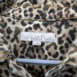 LOFT Leopard Print Mini Dress